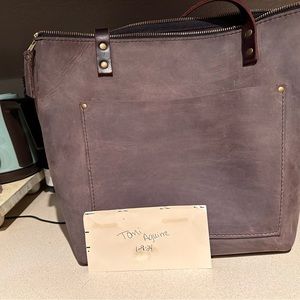 Portland Leather Goods medium tote